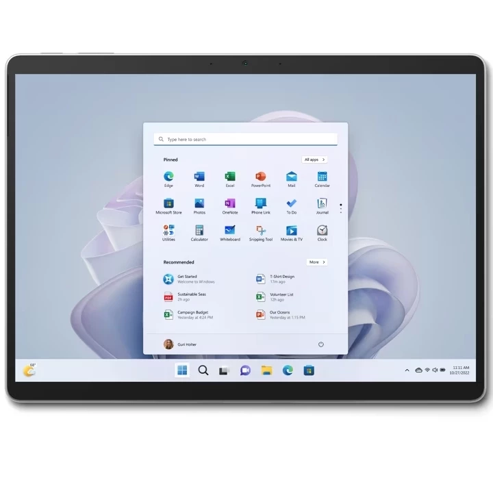 تبلت مایکروسافت مدل Surface Pro 9-i5 1235U حافظه 256 گیگابایت و رم 16 گیگابایت
