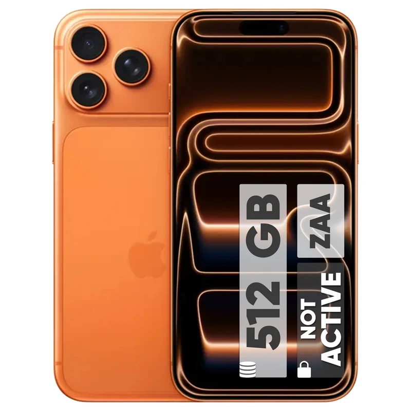 گوشی موبایل اپل مدل iPhone 17 Pro Max ZAA تک سیم کارت + eSim حافظه 512 گیگابایت و رم 12 گیگابایت - نات اکتیو
